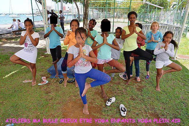 Yoga enfants Mairie de Fort de France
